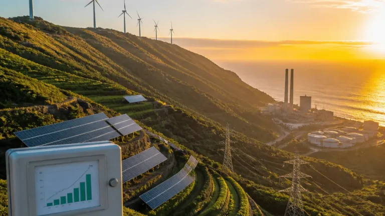 Renováveis impulsionam crescimento da produção eléctrica na Madeira no primeiro semestre de 2026