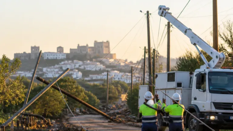 Reparação da rede eléctrica após Kristin impõe custo de 22 milhões no distrito de Santarém