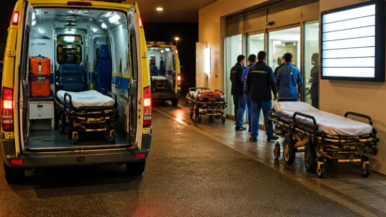 Retenção de macas em Faro e Portimão: 320 horas em 20 dias suscitam alerta para socorro pré-hospitalar