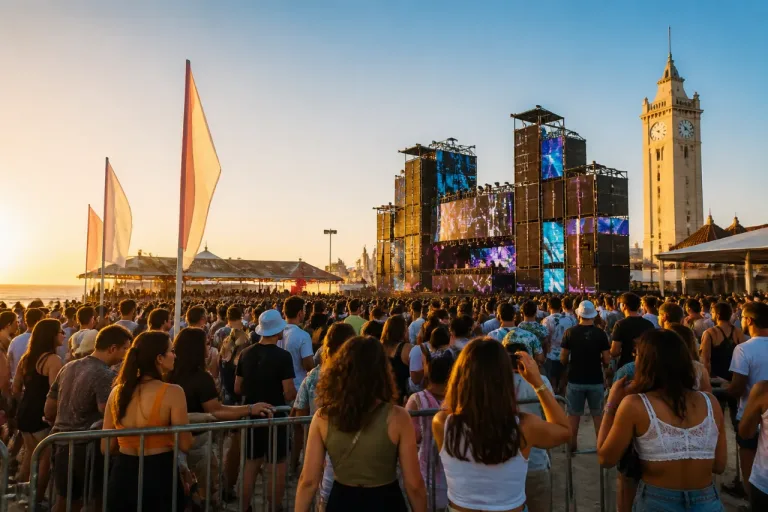 RFM Somnii traz multidões à Figueira da Foz: três dias de música na Praia do Relógio