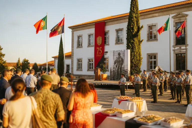 RI14 celebra 75 anos do quartel de Repeses com cerimónias, livro e convívio