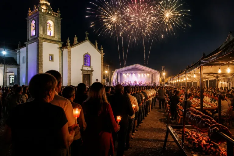 Santa Marta de Portuzelo prepara quatro dias de festa em honra de Nossa Senhora da Silva