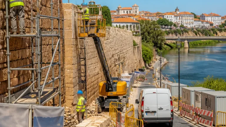 Santarém avança com requalificação da muralha e centro histórico com investimento de 2,7 milhões