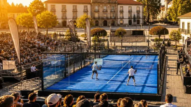Santo Tirso recebe Open 10K de padel com court central na Praça dos Carvalhais