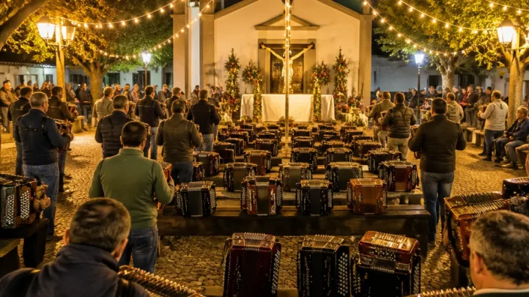 São Silvestre recebe encontro de concertinas que junta cerca de uma centena de tocadores