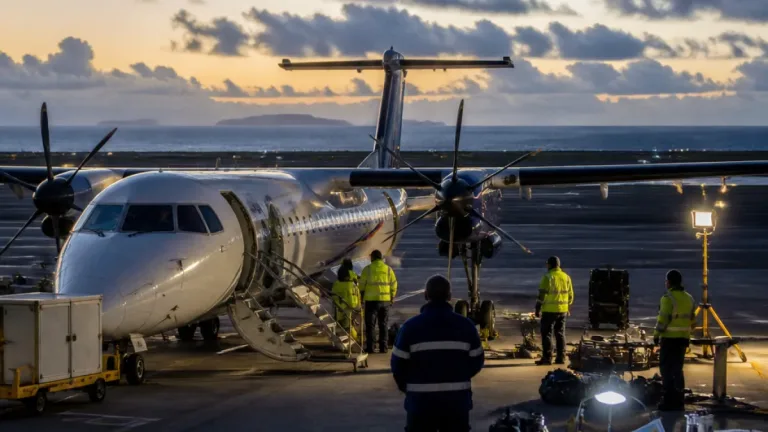 SATA Air Açores recebe mais um Dash Q400 para reforçar frota e ligação inter-ilhas