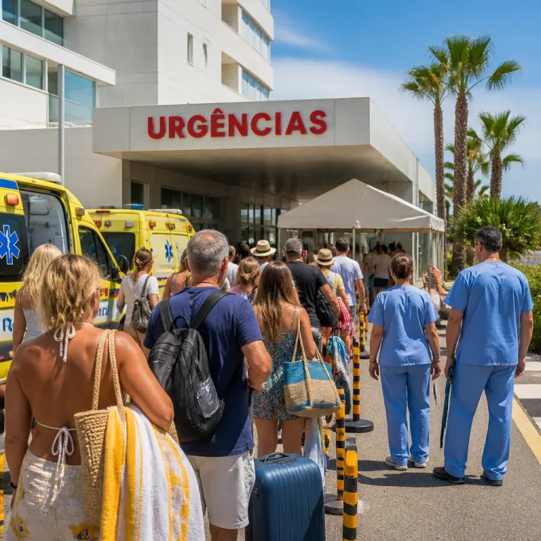 Verão pressiona sistema de saúde do Algarve: urgências assumem papel central na resposta