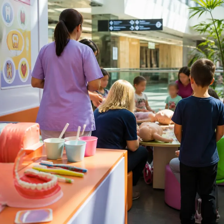 Oficina lúdica no MadeiraShopping ensina primeiros socorros pediátricos e higiene oral às famílias