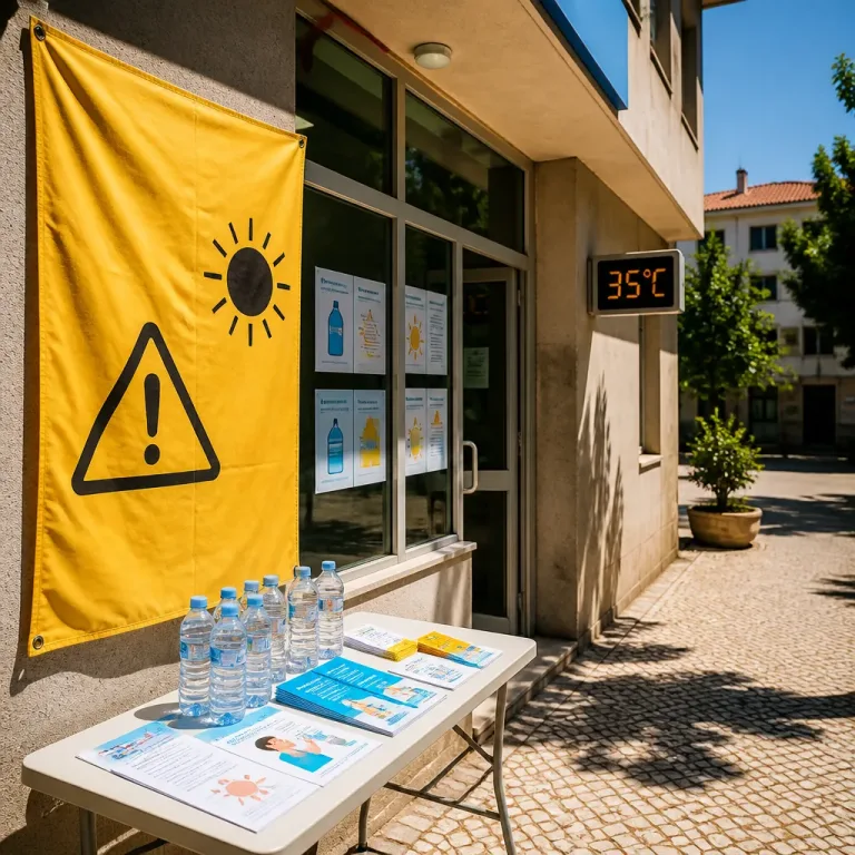 Alerta Amarelo de Saúde Pública no Médio Tejo por previsão de calor acima dos 35ºC