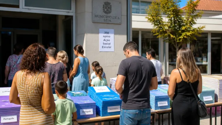 Seia amplia apoio escolar: cadernos para todo o ensino básico e 35€ para famílias em escalões sociais
