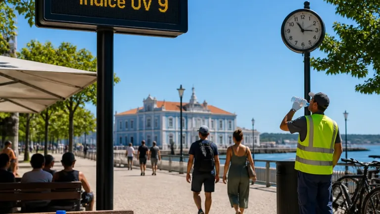 Seixal com semanas de calor e índice UV elevado: recomendações para a população