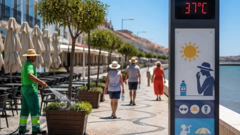 Seixal enfrenta calor forte até 37.ºC na última semana de julho