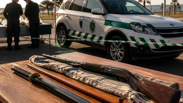 Setúbal: detido homem de 56 anos por ameaças e posse de armas proibidas