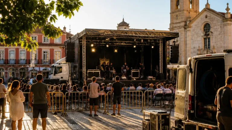 Setúbal recebe o palco móvel do “Domingão” da SIC com paragens pela cidade e encerramento em Azeitão