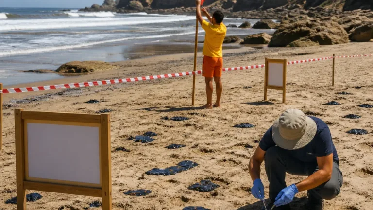 Sintra alerta para partículas inorgânicas visíveis em praias do concelho e arredores