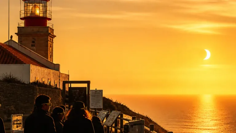 Sintra disponibiliza terreiro do Farol do Cabo da Roca para observação do eclipse
