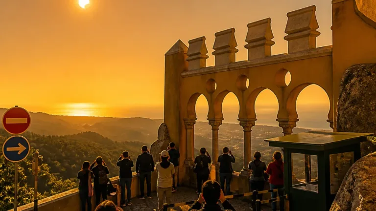 Sintra: Palácio da Pena abre Pátio dos Arcos para observação do eclipse solar