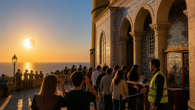 Sintra prepara abertura especial do Parque da Pena para observação do eclipse de 12 de agosto