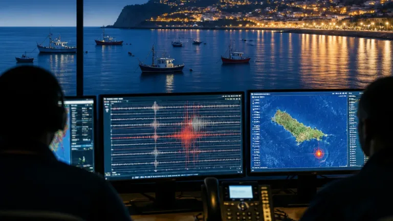 Sismo de magnitude 3,0 registado ao largo da Madeira sem danos reportados