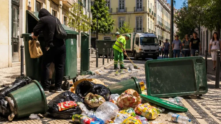 Sistema “Volta” ligado a contentores remexidos coloca desafio à limpeza em Lisboa