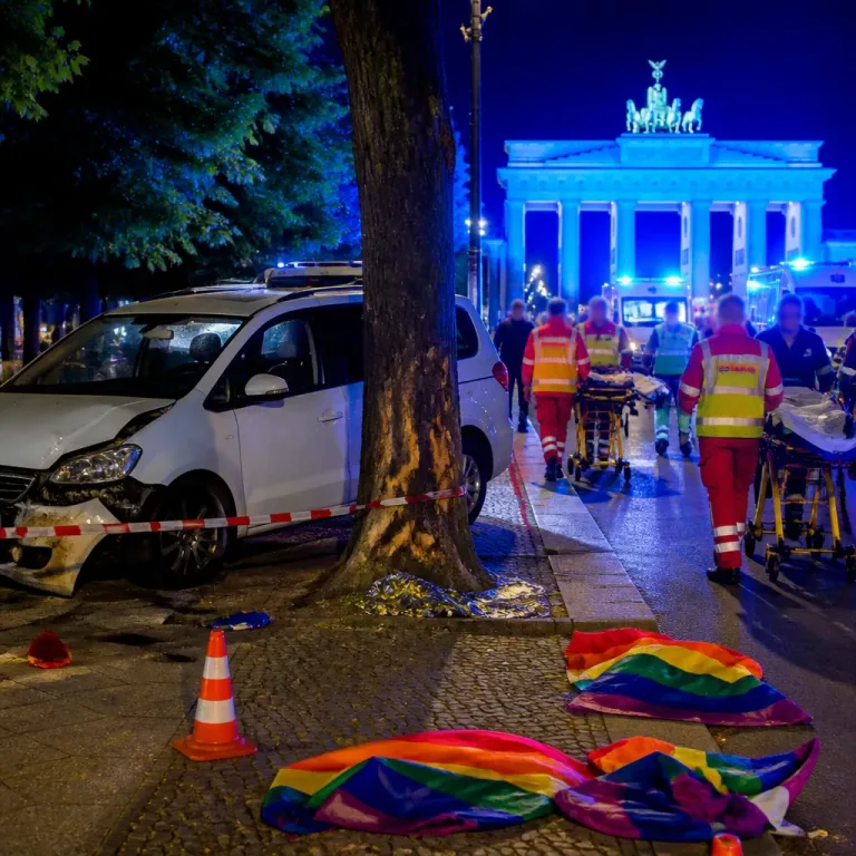 Atropelamento junto à Marcha do Orgulho em Berlim provoca 1 morto e 29 feridos; polícia persegue suspeito