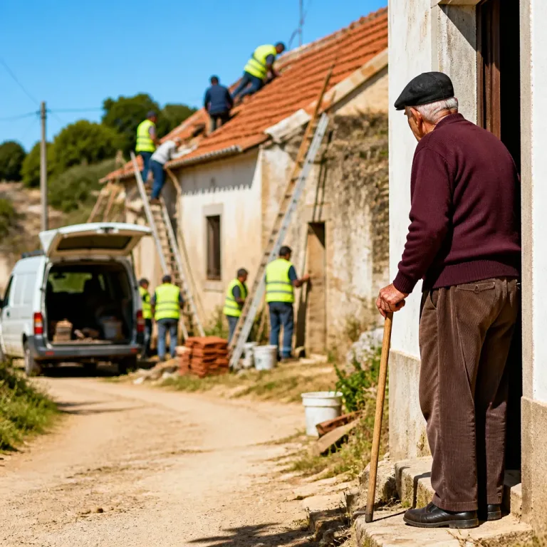 Voluntários recuperam casas em Leiria após tempestade Kristin, iniciativa nacional com base em Lisboa