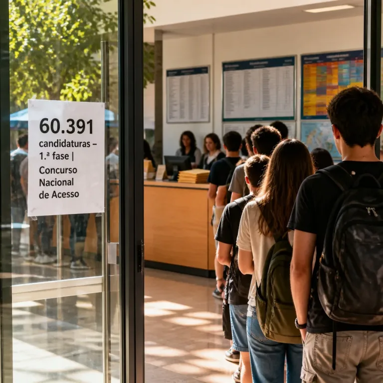 Candidaturas ao ensino superior atingem 60.391 na 1.ª fase, maior registo em décadas