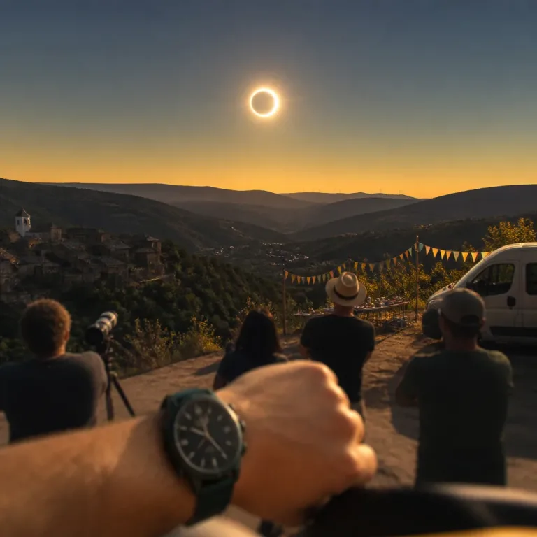 Eclipse solar de 12 de agosto: visibilidade total em Trás‑os‑Montes e iniciativas em toda a Península