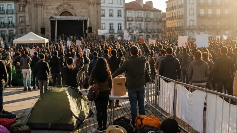 Braga decide nova assembleia e anuncia acampada no movimento nacional pela habitação