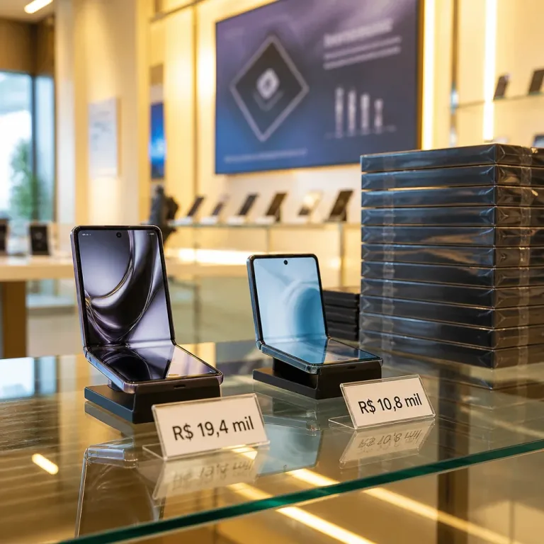 Novos dobráveis da Samsung sobem até R$ 19,4 mil: pressão dos chips eleva preços globais