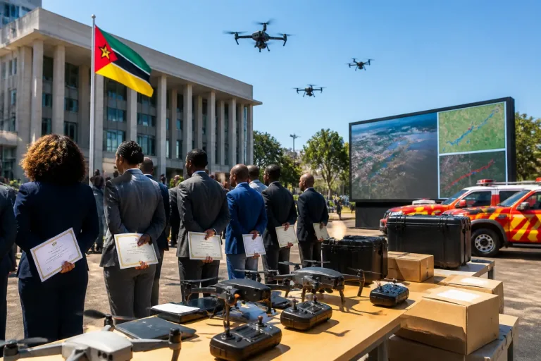 Moçambique aposta em drones para reforçar resposta a calamidades e gestão climática
