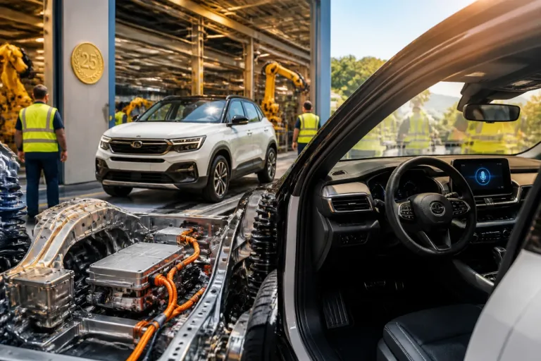 Stellantis inicia produção do Jeep Avenger no Brasil com motorização híbrida e ChatGPT integrado
