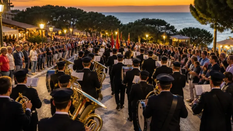Torres Vedras: cinco filarmónicas animam as ruas de Santa Cruz com concerto itinerante