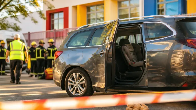Tragédia em Almada: menina de 18 meses encontrada sem vida numa carrinha de transporte da creche
