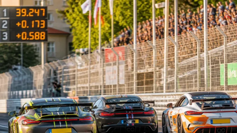 Treinos-livres em Vila Real mostram luta apertada nas categorias GT4 do Supercars Endurance