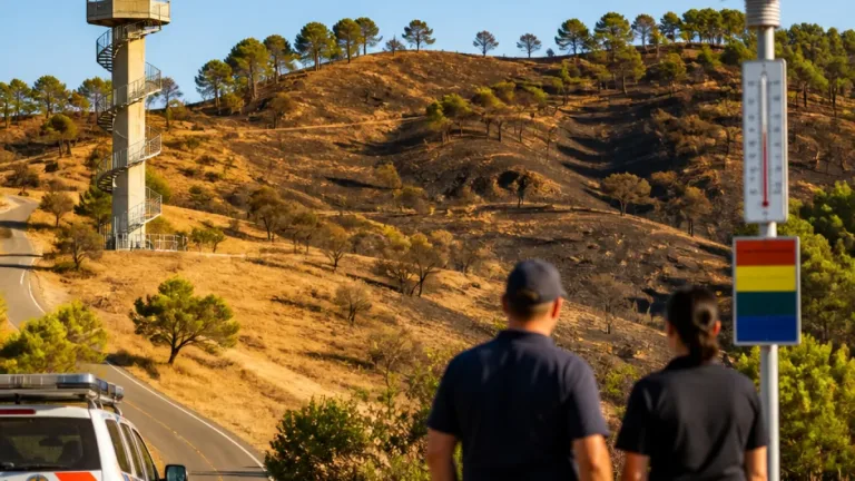 Treze concelhos do país, incluindo vários no distrito de Faro, em perigo máximo de incêndio