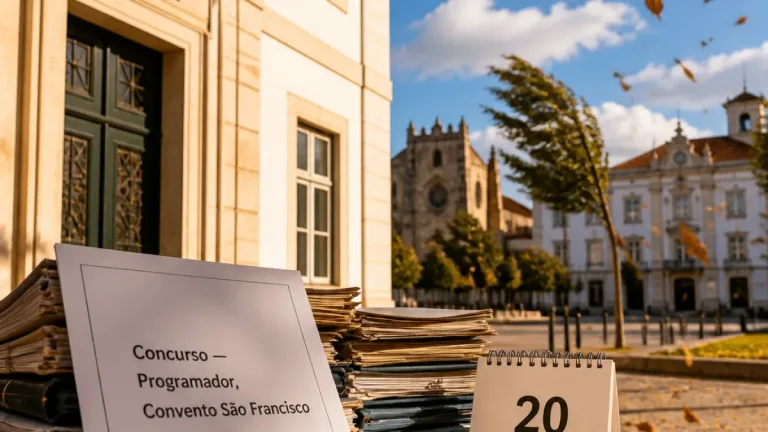 Tribunal obriga Câmara de Coimbra a reabrir concurso para programador do Convento São Francisco