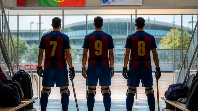 Trio do Óquei de Barcelos integrado na seleção para o Mundial no Paraguai