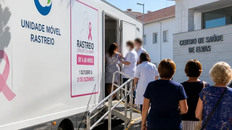 Unidade móvel de rastreio do cancro da mama chega a várias localidades de Elvas até 16 de outubro