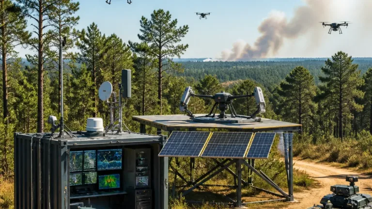 Universidade de Leiria testa sistema com drones e IA para vigilância 24/7 das florestas