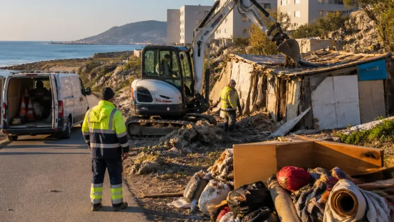 Viana do Castelo encerra último acampamento e inicia demolição em Vila Nova de Anha