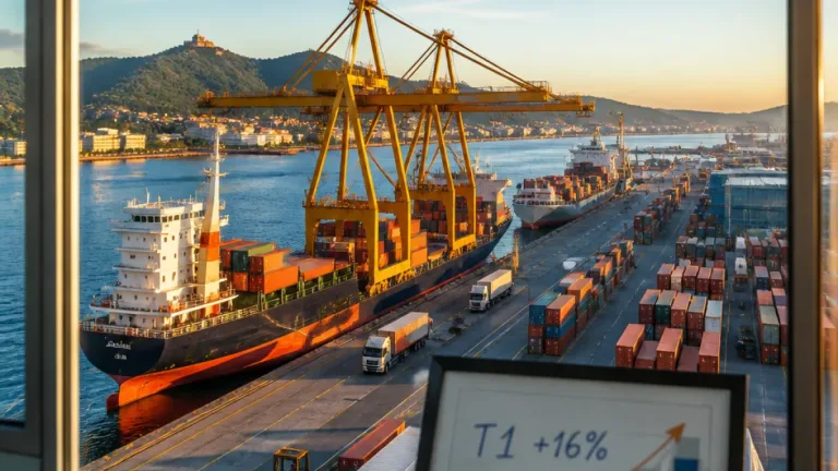 Viana do Castelo lidera subida das exportações entre grandes concelhos do Norte no 1.º trimestre