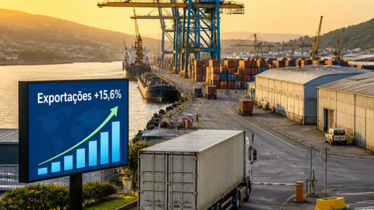 Viana do Castelo regista liderança no crescimento das exportações no 1.º trimestre de 2026