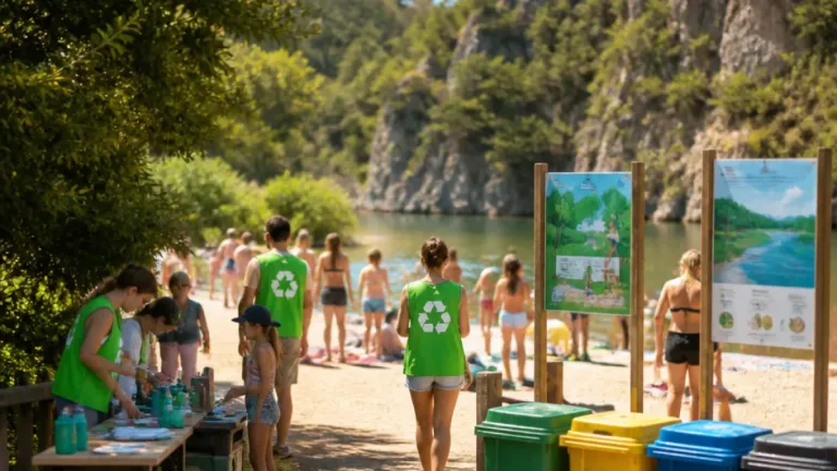Vila de Rei acolhe campanha EcoPraias na Praia Fluvial do Penedo Furado