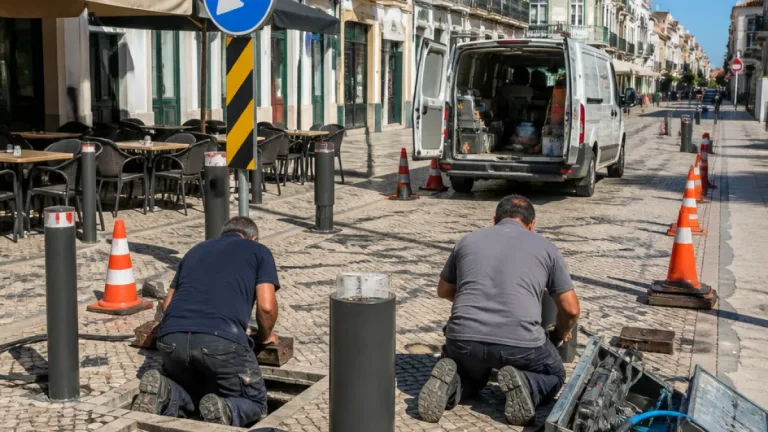 Vila Real de Santo António instala controlo inteligente de acessos no centro histórico