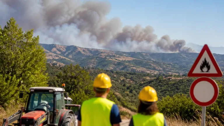 Vila Real e vários concelhos do interior em alerta máximo de incêndio rural