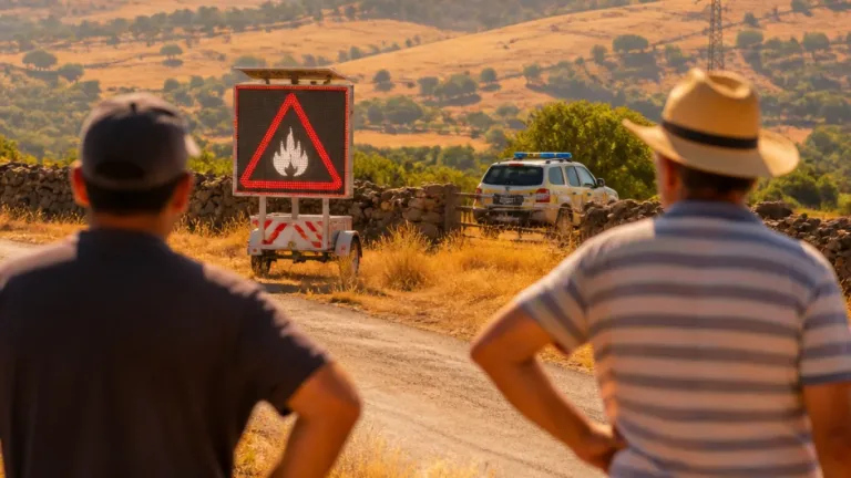 Viseu: 21 dos 24 concelhos em Risco Máximo de Incêndio devido a onda de calor