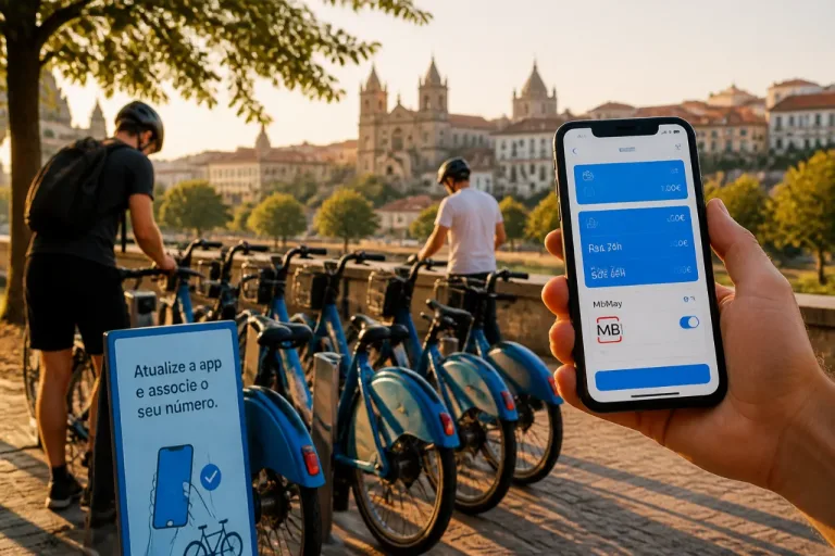 Viseu: pagamento por MbWay disponível nas bicicletas partilhadas Bora!